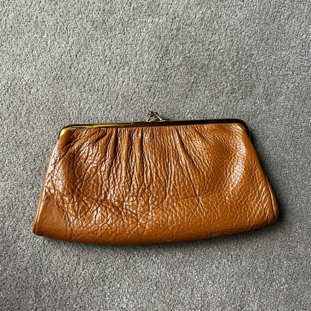 Brown Clutch Purse